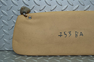 W115 sun visor beige right driver side used OEM