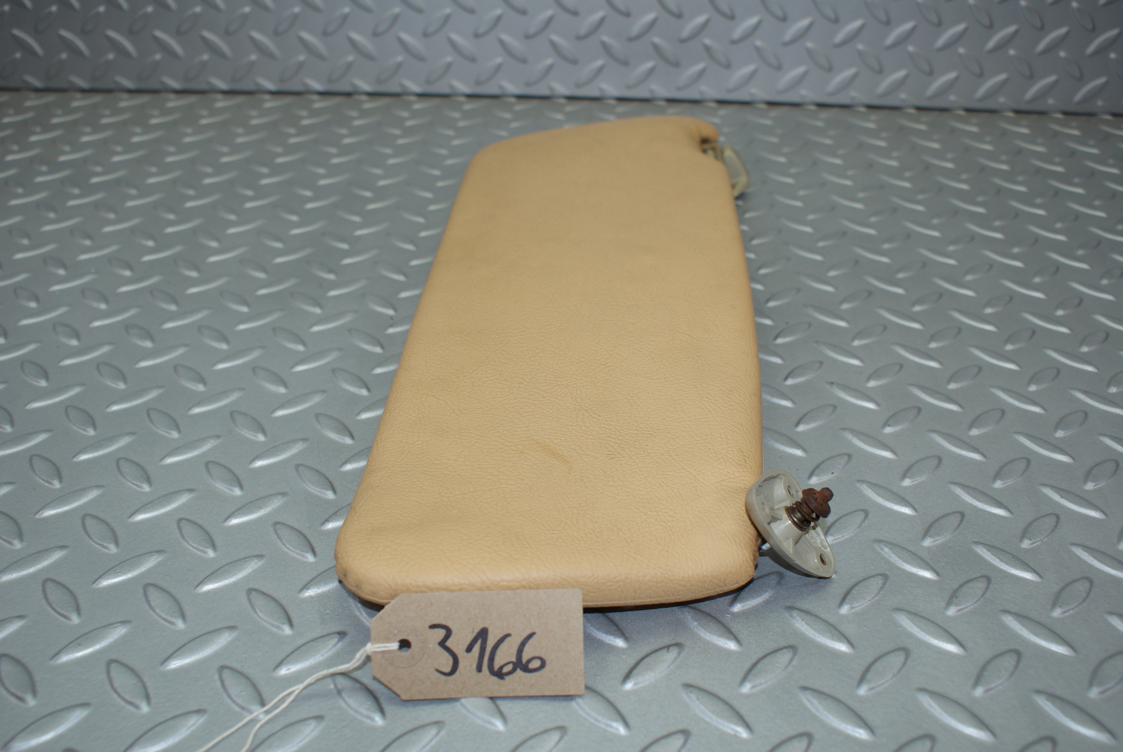 3166 Mercedes-Benz W115 220D Sun Visor Beige Right Driver Side