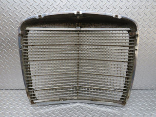 W108 bonnet grill chrome used OEM