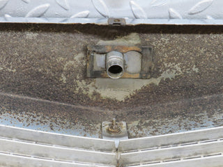 W108 bonnet grill chrome used OEM