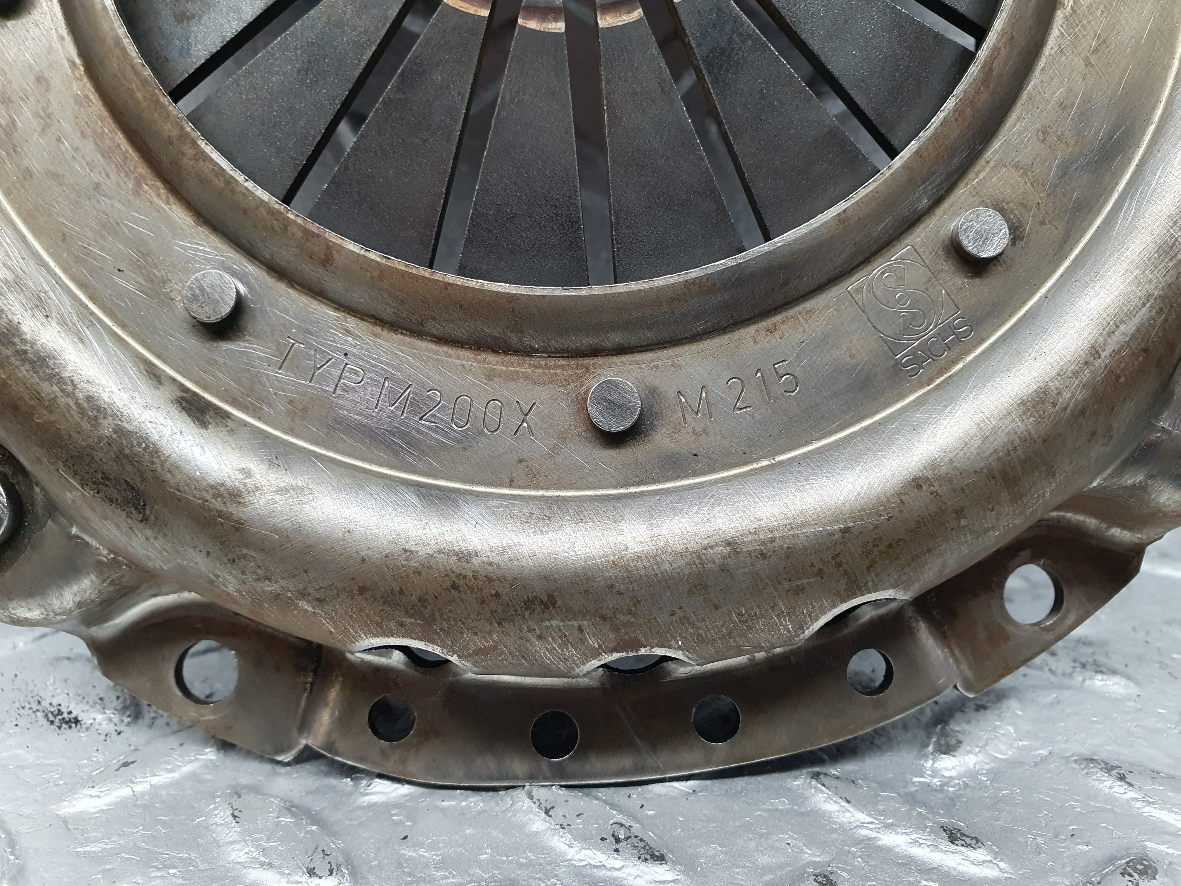 41633 Mercedes-Benz W124 200E Clutch Pressure Plate Sachs Type M200x/M215