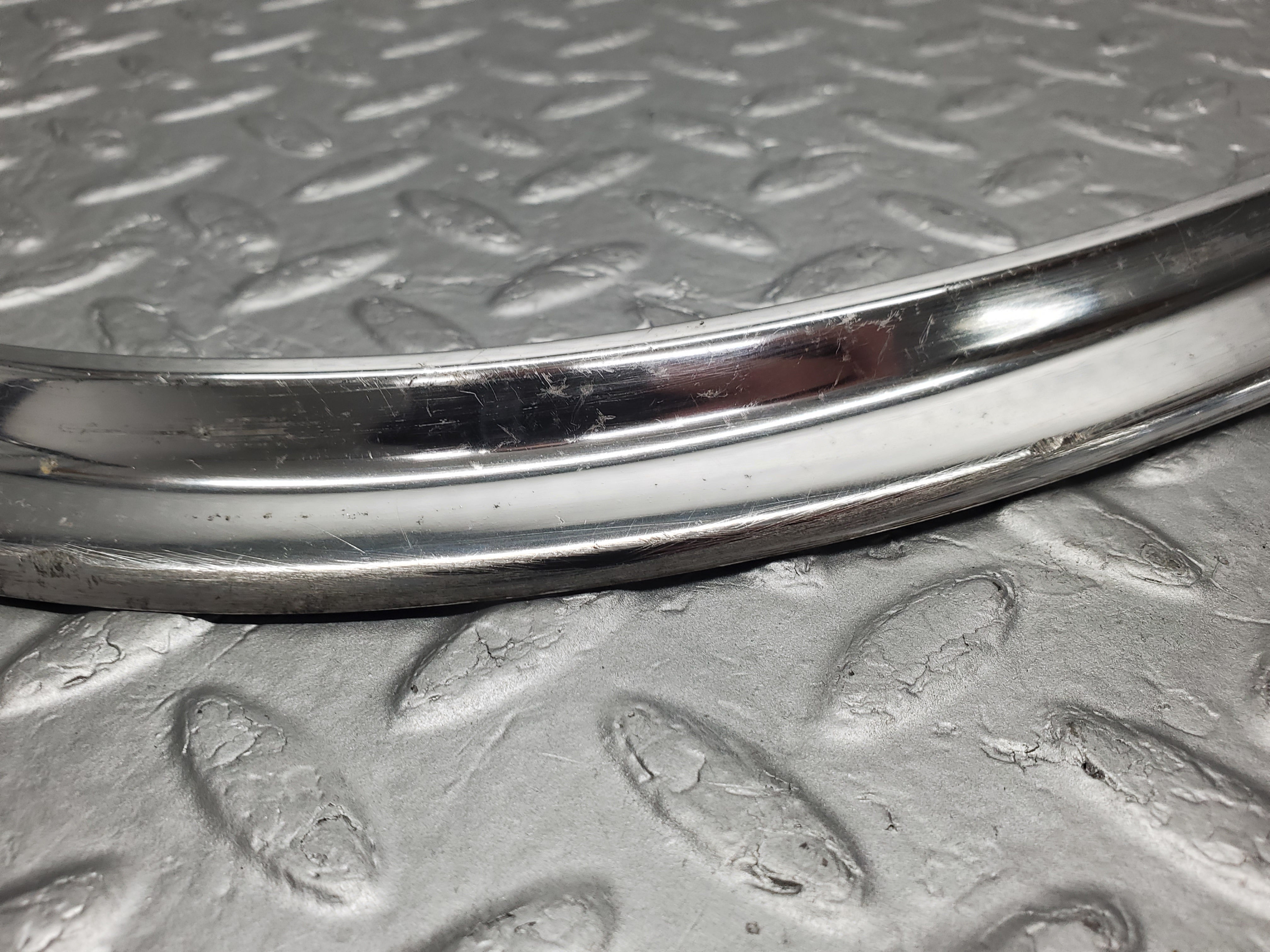 49662 Mercedes-Benz R107 Soft Top Cover Chrome Trim