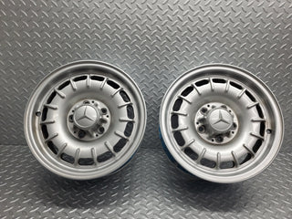 49976 Mercedes-Benz R107 380SL Alloy Wheel Set Mexican Hat 6.5Jx14H2 ET30 1264002102