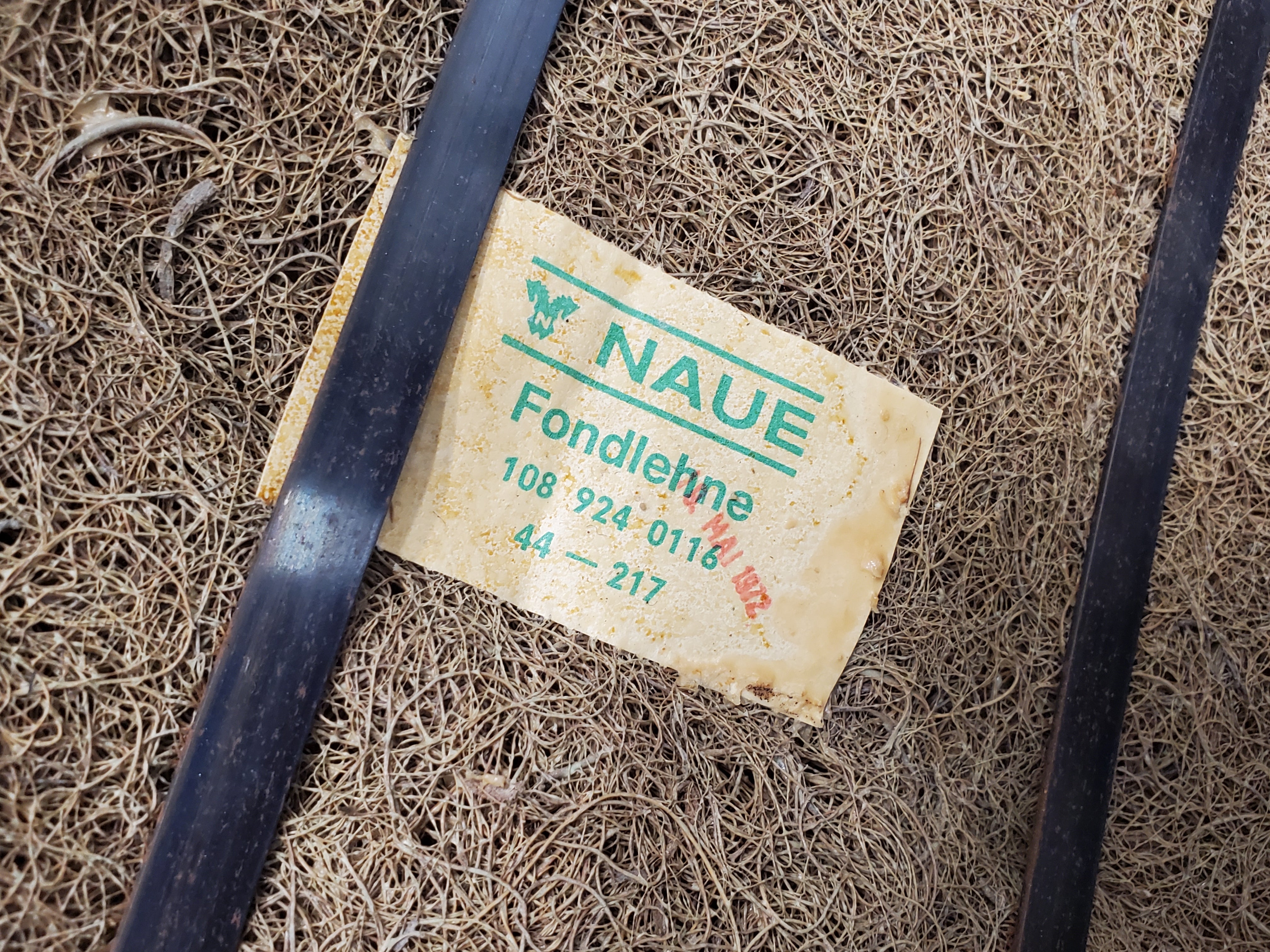 50803 Mercedes-Benz W108 280SE 3.5 Rear Seat Grey 1089240116