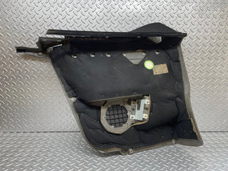 W124 Cabriolet rear right card panel black used OEM