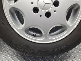 W201 Baby Benz alloy wheel set 7Jx15CH ET38 used OEM