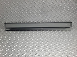 W124 Wagon front left door sill trim gray used OEM