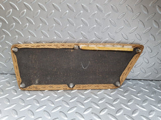 W126 Coupe rear left card panel beige used OEM