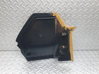 43611 Mercedes-Benz C126 380SEC Coupe Front Right Kick Panel Beige 1266880406