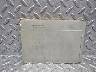 W201 Baby Benz owner's manual used OEM