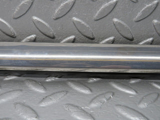 R107 SL left skirt chrome trim strip used OEM