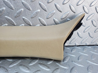 W126 a pillar cover trim left side beige used OEM