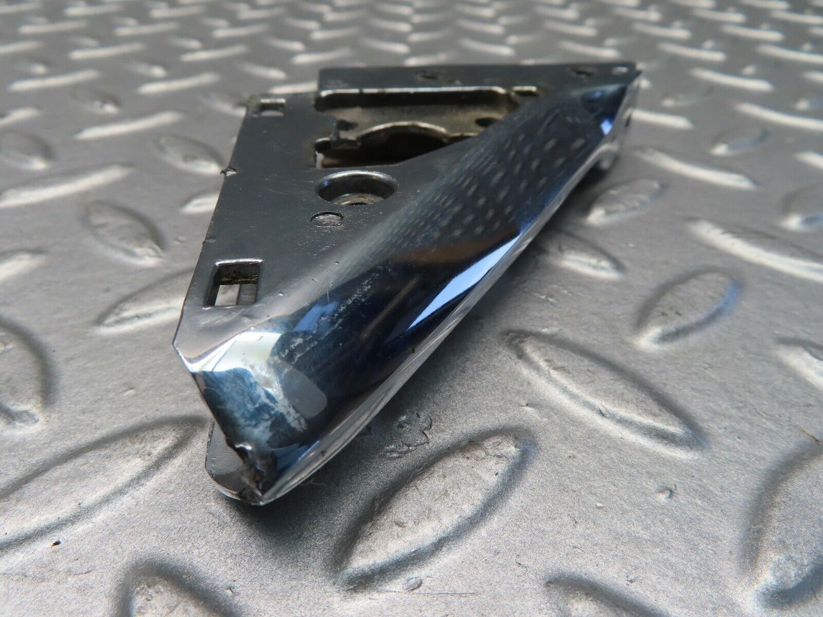 11676 Mercedes-Benz R107 450SL Right Wing Mirror Triangle Chrome Bracket