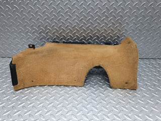 W126 Coupe under dash panel right side beige used OEM