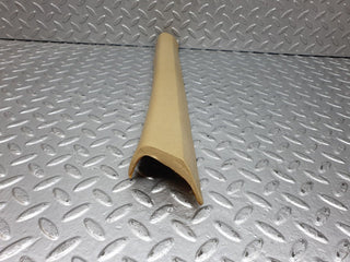W123 Coupe a pillar cover panel left side beige used OEM