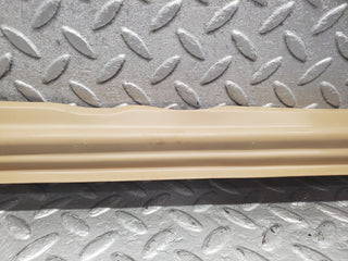 R129 SL left door sill trim beige used OEM