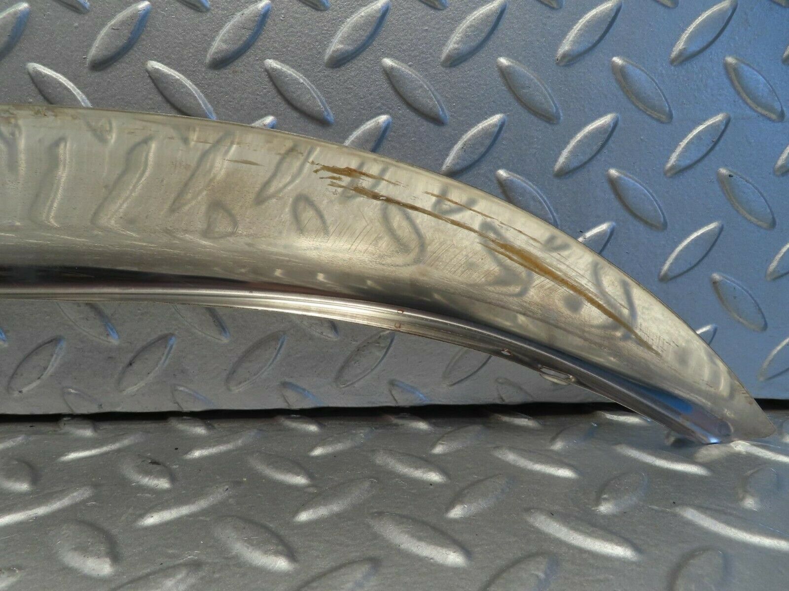 15583 Mercedes-Benz R107 450SL Rear Right Chrome Wheel Arch Trim