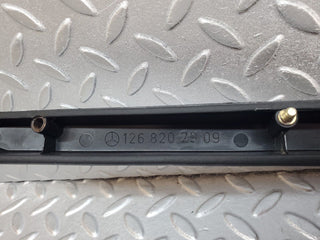 W126 boot handle trim number plate light used OEM