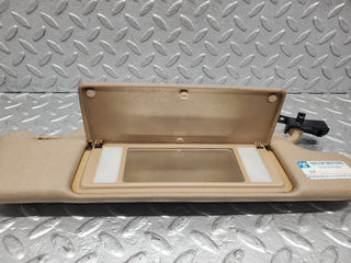 W124 Cabriolet sun visor right side beige used OEM
