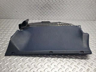 W123 under dash panel blue left side used OEM