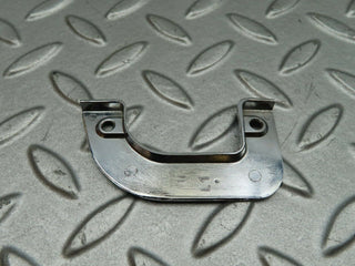 R107 SL left interior chrome door latch trim used OEM