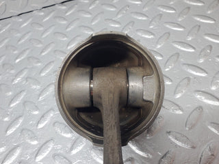 W123 piston with connecting rod used OEM