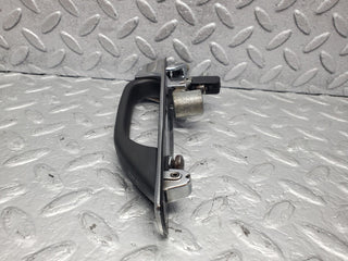 W123 exterior chrome door handle rear used OEM