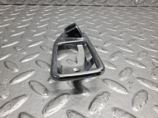 W123 chrome door handle surround left side used OEM