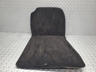 W201 Baby Benz front left floor carpet black used OEM