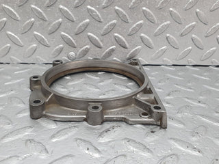 W123 Coupe crankshaft rear sealing cover used OEM