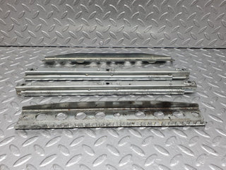 W123 Coupe front right seat rail pair used OEM