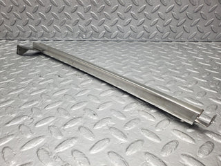 W123 rear right door chrome window channel used OEM