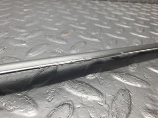 W123 rear right door chrome moulding trim used OEM