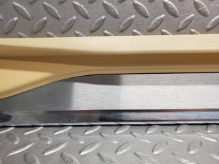 R129 SL left door sill beige used OEM