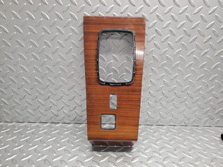 W123 centre console wood panel used OEM