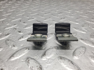 W124 Cabriolet window stop plate 2x used OEM