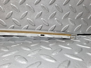 W126 front windscreen top chrome frame trim used OEM