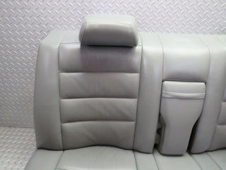 42911 Mercedes-Benz W126 420SE Rear Seat Leather Grey 1269202750 1269202716