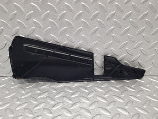 W123 Coupe front left seat cover trim black used OEM
