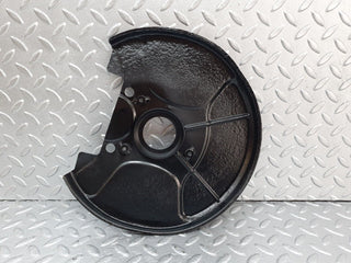 W108 front left brake disc protection plate used OEM