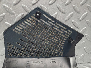 46363 Mercedes-Benz C123 280CE Coupe Dashboard Speaker Covers Black 1236802807 1236802707