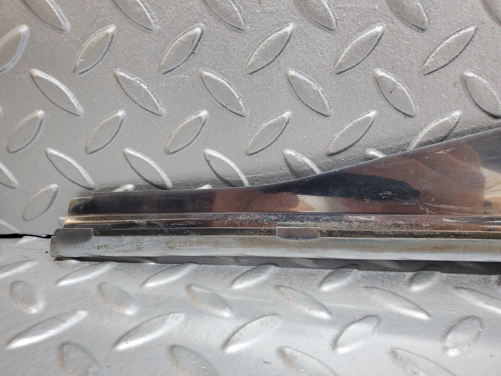 45319 Mercedes-Benz R129 300SL Coupe Left Door Sill Chrome Trim