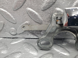 W108 rear left interior door handle chrome used OEM