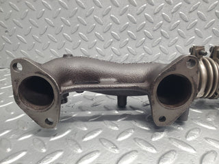 W126 Coupe exhaust manifold left used OEM