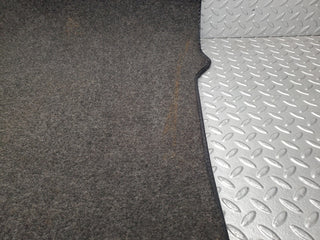 W123 trunk boot floor carpet used OEM