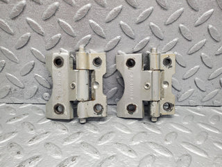 C123 Coupe door hinge pair right side used OEM