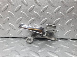W108 rear right interior door handle chrome used OEM