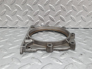 W123 Coupe crankshaft rear sealing cover used OEM