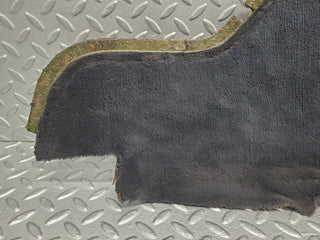 W123 Coupe centre console carpet right side black used OEM