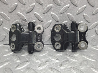 W140 door hinge front left used OEM